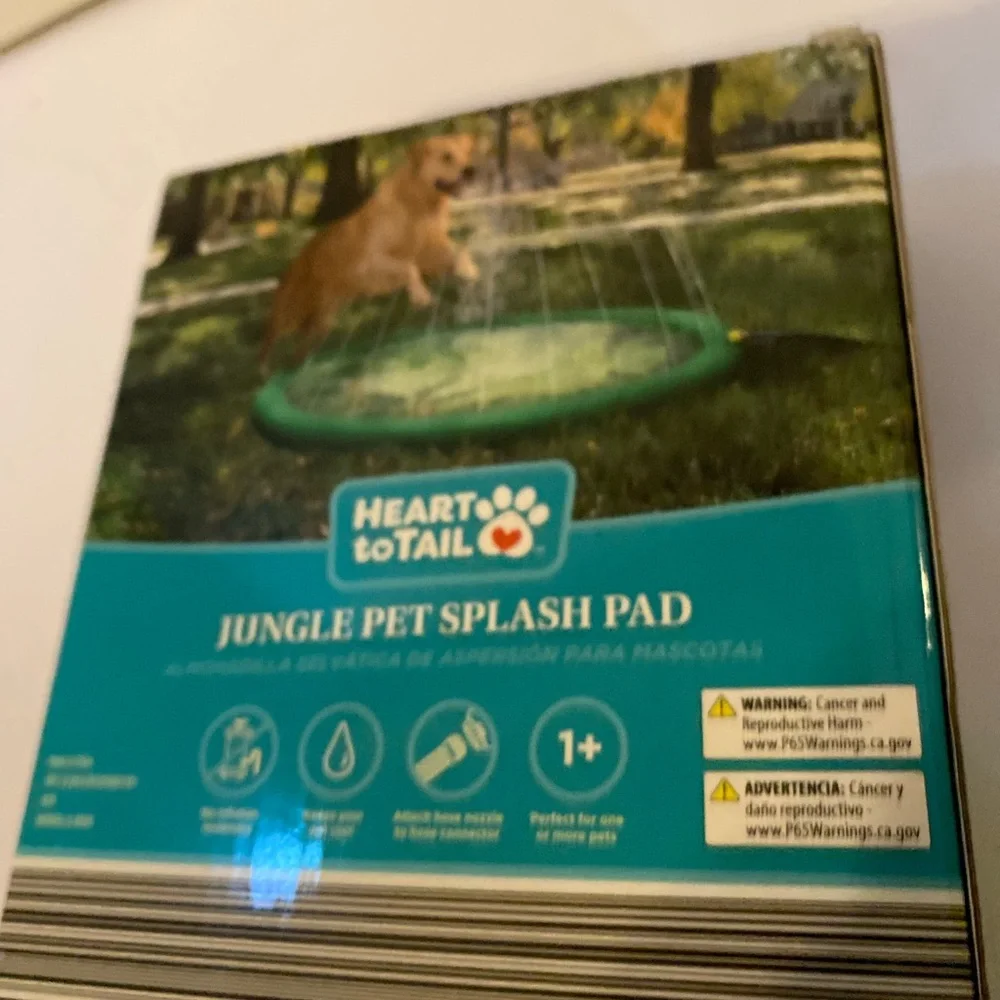Jungle Pet Splash Pad - Green